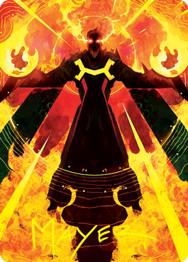 Urza's Rage Art Card (Gold-Stamped Signature) [Strixhaven: School of Mages Art Series] | Fandemonia Ltd