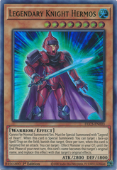 Legendary Knight Hermos (Green) [DLCS-EN003] Ultra Rare | Fandemonia Ltd