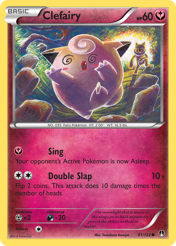 Clefairy (81/122) [XY: BREAKpoint] | Fandemonia Ltd