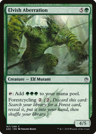 Elvish Aberration [Masters 25] | Fandemonia Ltd