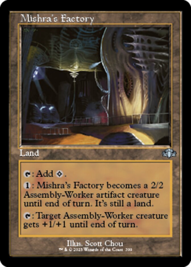 Mishra's Factory (Retro) [Dominaria Remastered] | Fandemonia Ltd