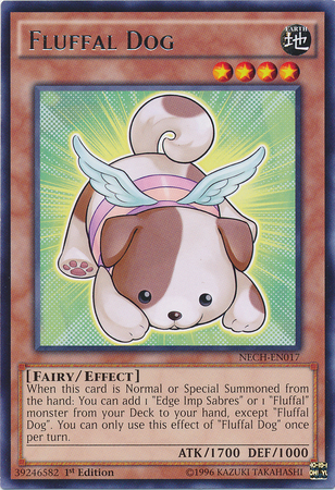 Fluffal Dog [NECH-EN017] Rare | Fandemonia Ltd