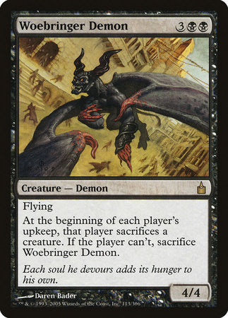 Woebringer Demon [Ravnica: City of Guilds] | Fandemonia Ltd