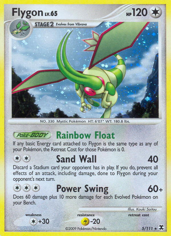 Flygon (5/111) (Theme Deck Exclusive) [Platinum: Rising Rivals] | Fandemonia Ltd