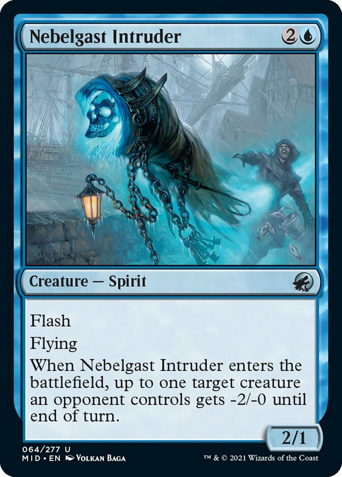 Nebelgast Intruder [Innistrad: Midnight Hunt] | Fandemonia Ltd