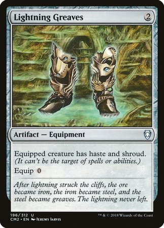 Lightning Greaves [Commander Anthology Volume II] | Fandemonia Ltd