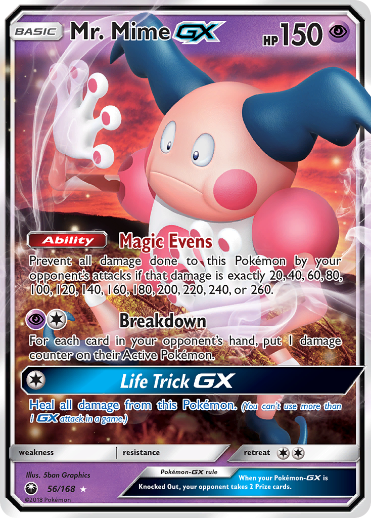 Mr. Mime GX (56/168) [Sun & Moon: Celestial Storm] | Fandemonia Ltd