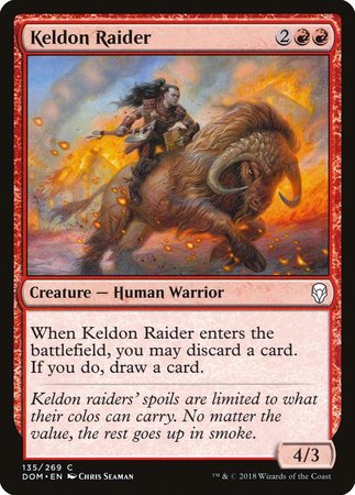 Keldon Raider [Dominaria] | Fandemonia Ltd