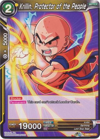Krillin, Protector of the People [DB3-085] | Fandemonia Ltd
