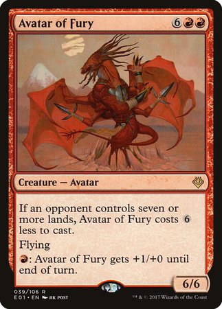 Avatar of Fury [Archenemy: Nicol Bolas] | Fandemonia Ltd