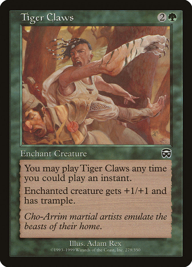 Tiger Claws [Mercadian Masques] | Fandemonia Ltd