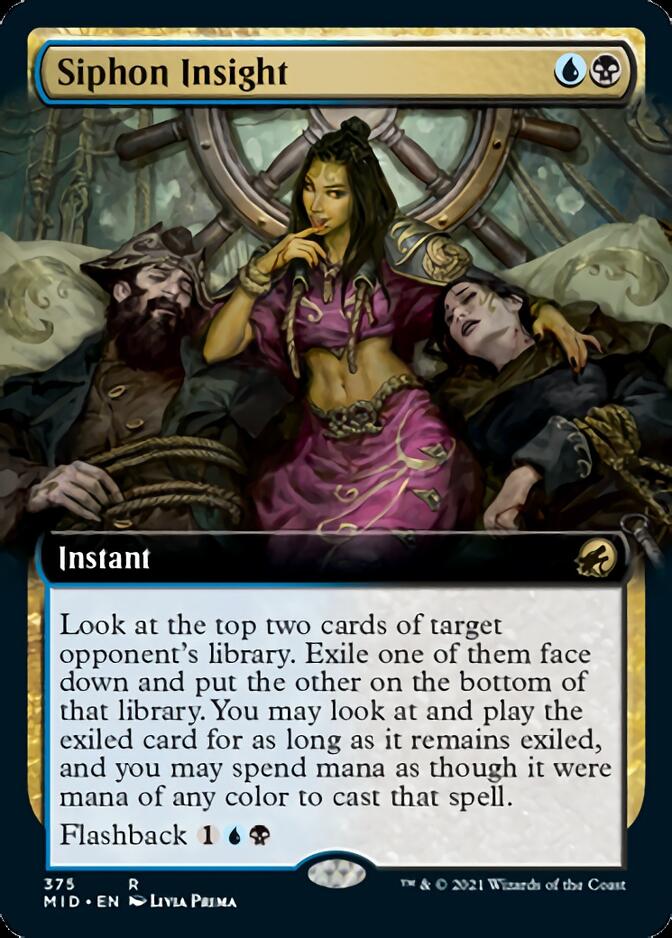 Siphon Insight (Extended) [Innistrad: Midnight Hunt] | Fandemonia Ltd