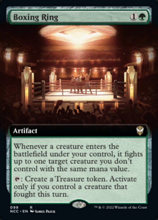 Boxing Ring (Extended Art) [Streets of New Capenna Commander] | Fandemonia Ltd