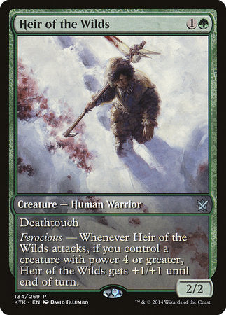 Heir of the Wilds [Khans of Tarkir Promos] | Fandemonia Ltd