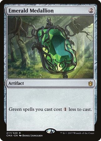 Emerald Medallion [Commander Anthology] | Fandemonia Ltd