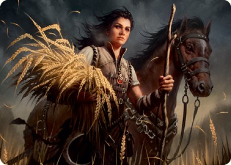 Ambitious Farmhand Art Card [Innistrad: Midnight Hunt Art Series] | Fandemonia Ltd