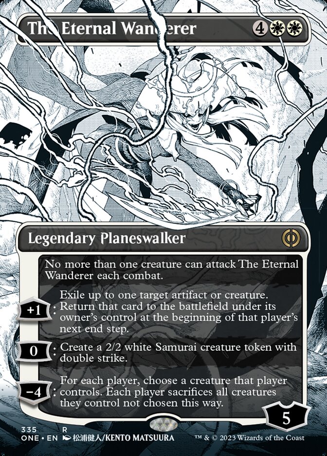 The Eternal Wanderer (Borderless Manga) [Phyrexia: All Will Be One] | Fandemonia Ltd