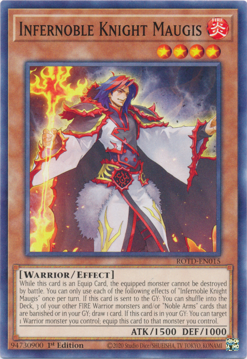 Infernoble Knight Maugis [ROTD-EN015] Common | Fandemonia Ltd