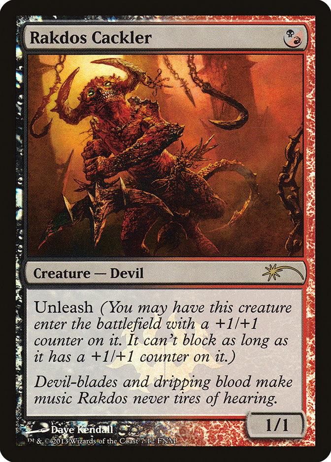Rakdos Cackler [Friday Night Magic 2013] | Fandemonia Ltd