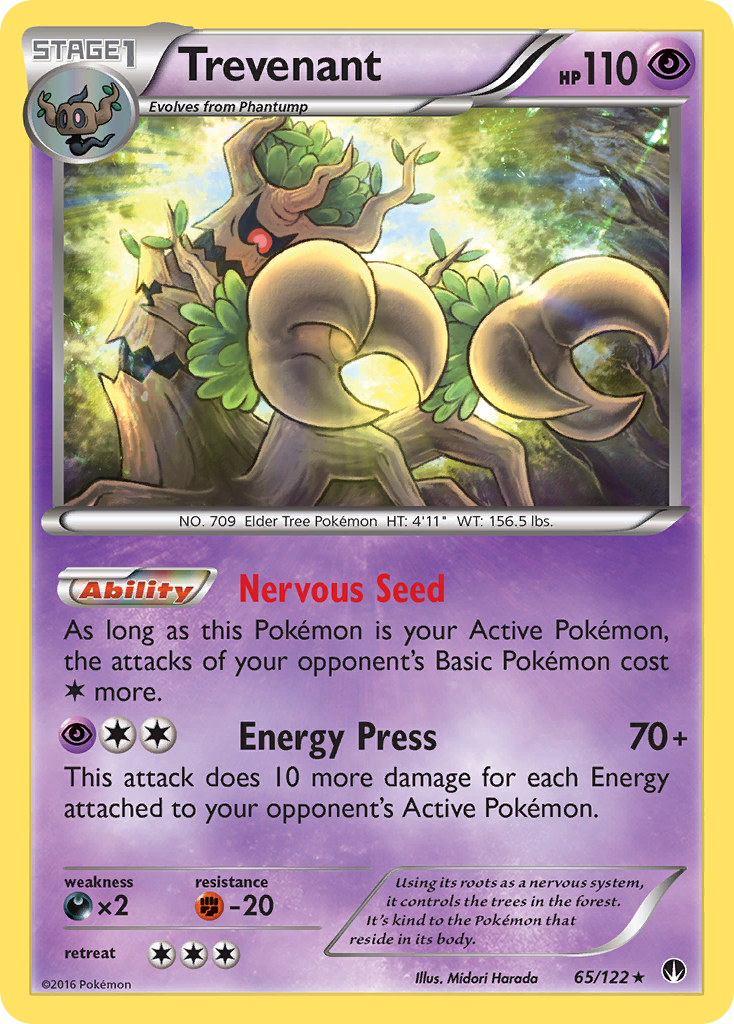 Trevenant (65/122) [XY: BREAKpoint] | Fandemonia Ltd
