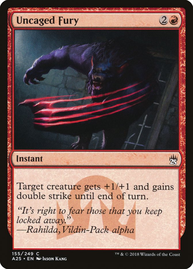 Uncaged Fury [Masters 25] | Fandemonia Ltd