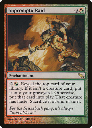 Impromptu Raid [Shadowmoor] | Fandemonia Ltd