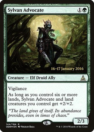 Sylvan Advocate [Oath of the Gatewatch Promos] | Fandemonia Ltd