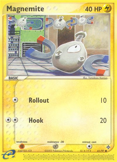 Magnemite (61/97) [EX: Dragon] | Fandemonia Ltd
