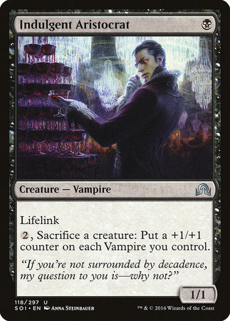 Indulgent Aristocrat [Shadows over Innistrad] | Fandemonia Ltd
