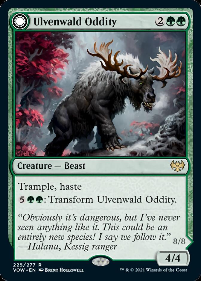 Ulvenwald Oddity // Ulvenwald Behemoth [Innistrad: Crimson Vow] | Fandemonia Ltd