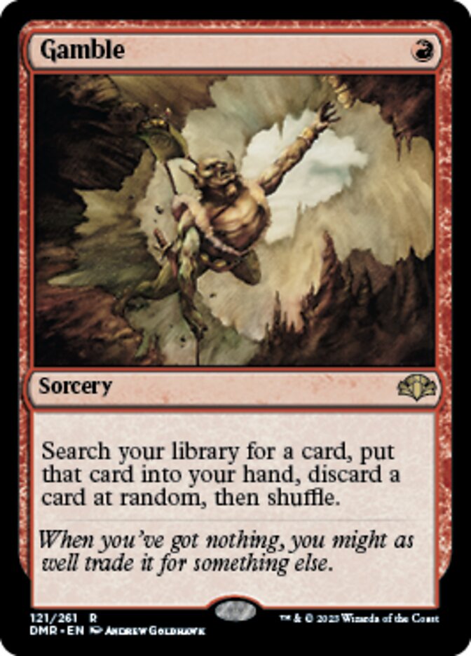 Gamble [Dominaria Remastered] | Fandemonia Ltd