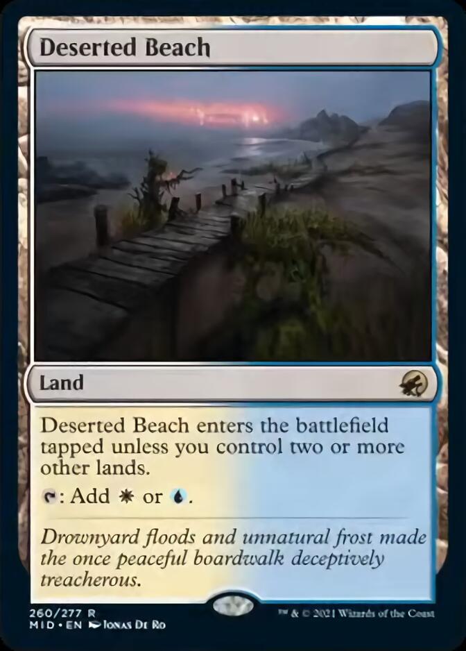 Deserted Beach [Innistrad: Midnight Hunt] | Fandemonia Ltd