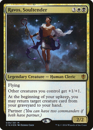 Ravos, Soultender [Commander 2016] | Fandemonia Ltd