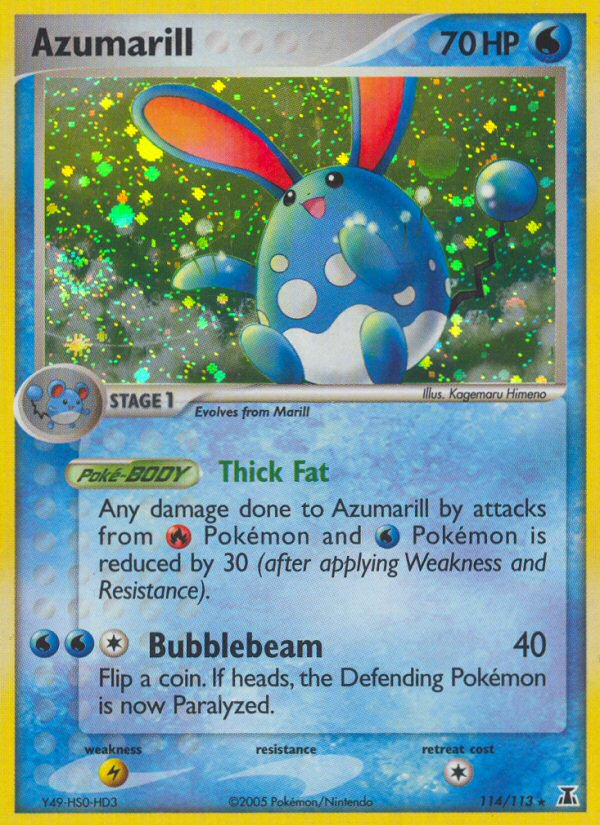 Azumarill (114/113) [EX: Delta Species] | Fandemonia Ltd