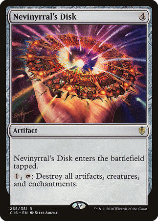 Nevinyrral's Disk [Commander 2016] | Fandemonia Ltd