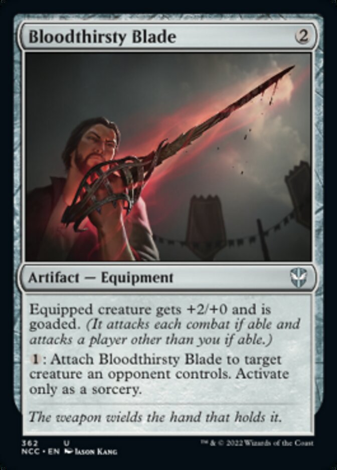 Bloodthirsty Blade [Streets of New Capenna Commander] | Fandemonia Ltd