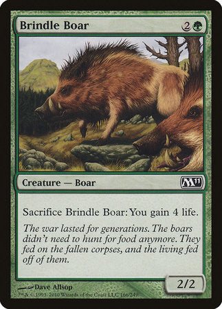 Brindle Boar [Magic 2011] | Fandemonia Ltd