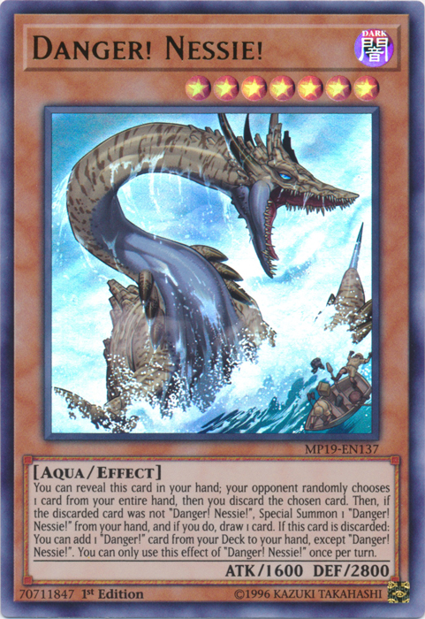 Danger! Nessie! [MP19-EN137] Ultra Rare | Fandemonia Ltd