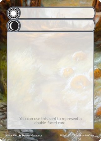 Helper Card (5/9) [Innistrad: Midnight Hunt Tokens] | Fandemonia Ltd