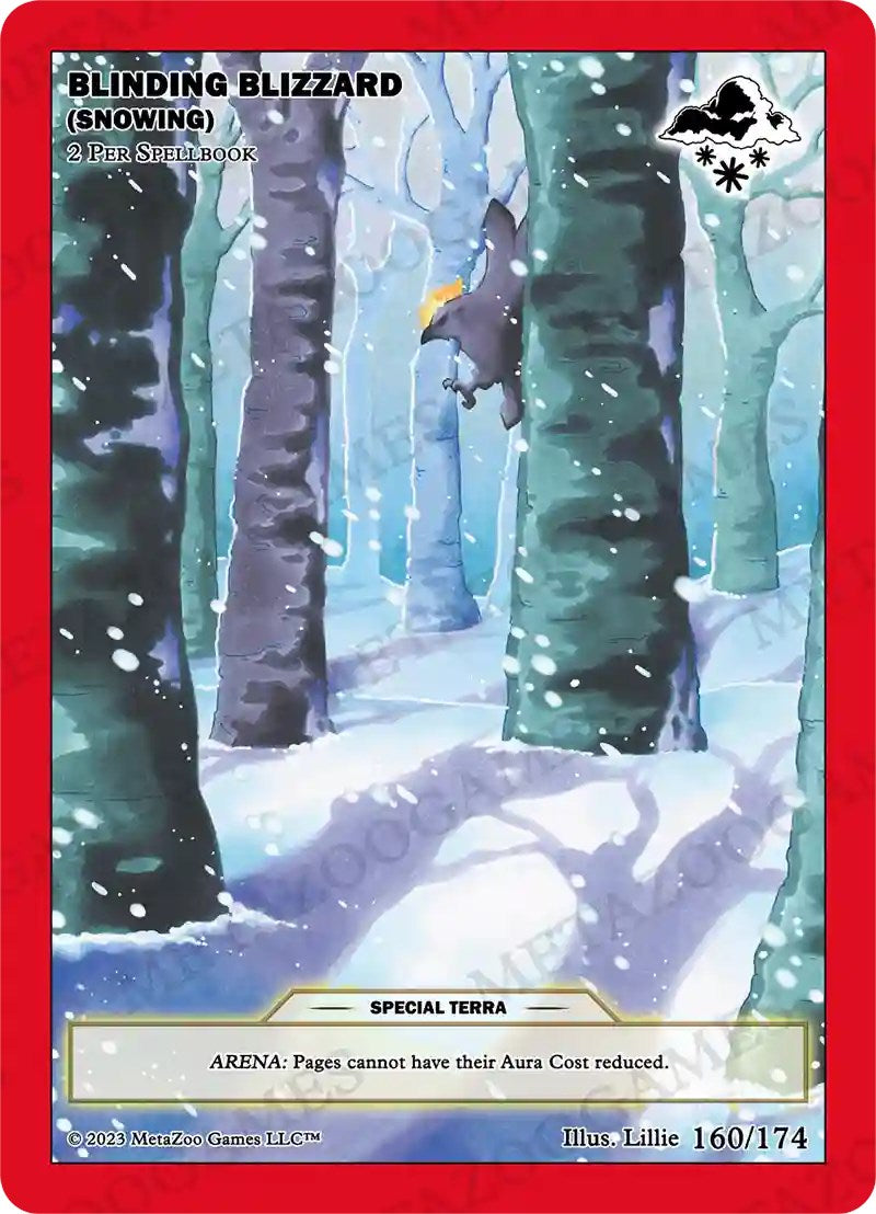 Blinding Blizzard (Snowing) [Native: First Edition] | Fandemonia Ltd