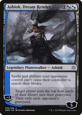 Ashiok, Dream Render [War of the Spark] | Fandemonia Ltd