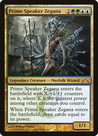 Prime Speaker Zegana [Gatecrash] | Fandemonia Ltd