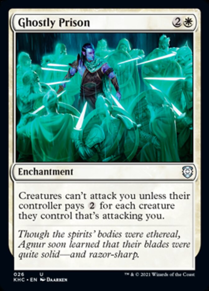 Ghostly Prison [Kaldheim Commander] | Fandemonia Ltd
