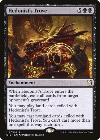Hedonist's Trove [Commander 2019] | Fandemonia Ltd