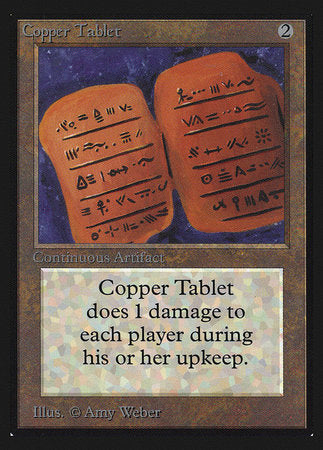 Copper Tablet (IE) [Intl. Collectors’ Edition] | Fandemonia Ltd