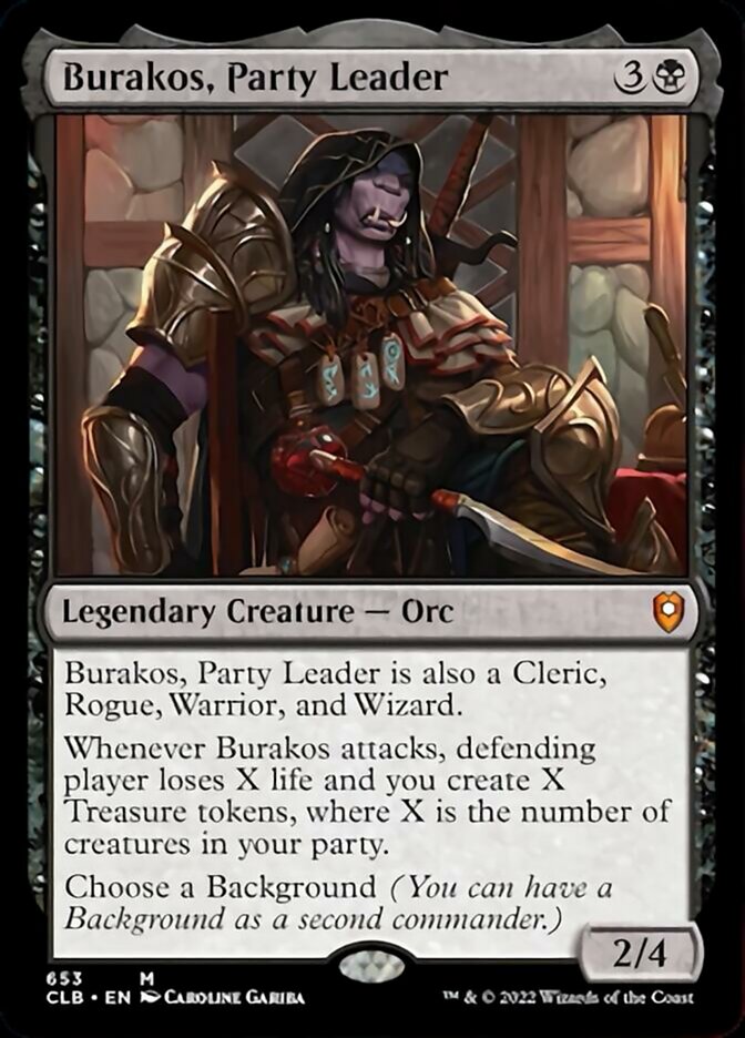 Burakos, Party Leader [Commander Legends: Battle for Baldur's Gate] | Fandemonia Ltd