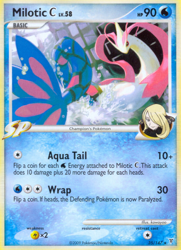 Milotic C (35/147) [Platinum: Supreme Victors] | Fandemonia Ltd