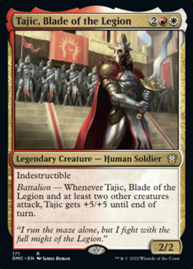 Tajic, Blade of the Legion [Dominaria United Commander] | Fandemonia Ltd