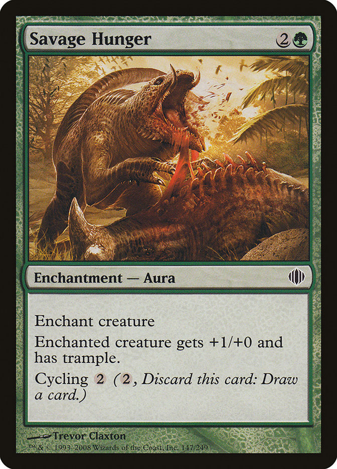 Savage Hunger [Shards of Alara] | Fandemonia Ltd