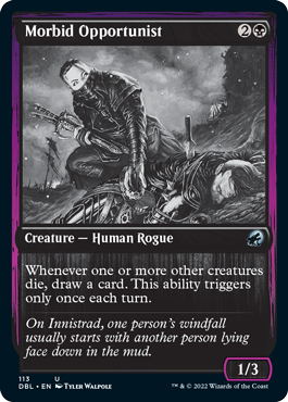 Morbid Opportunist [Innistrad: Double Feature] | Fandemonia Ltd